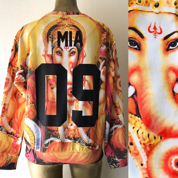 ELEVEN PARIS x LES (ART)ISTS NWT MIA Sweatshirt L - Picture 5 of 16